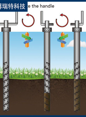BTZ-Z型【土壤/煤粉/黏土采样器】不锈钢封闭式采样钻/土壤取样器