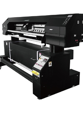 Flag Printer纺织旗帜布家纺大门帘窗帘高速卷对卷热升华打印机