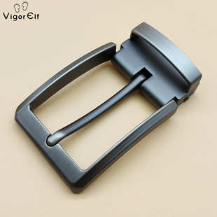 VigorElf针扣简约百搭皮带扣3.5cm打孔皮带头百搭休闲男女