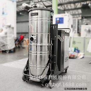 大功率工业脉冲反吹吸尘器多功能双桶移动除尘机设备配套集尘器