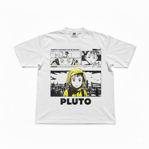 Made in Heaven PLUTO冥王动漫海报重磅纯棉直喷短袖