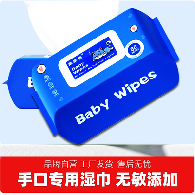 幼儿童湿纸巾家用10包超值装