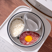 电饭锅小蒸碗电饭煲扇形蒸盒蒸格蒸盘分格蒸菜专用碗宝宝辅食蒸笼