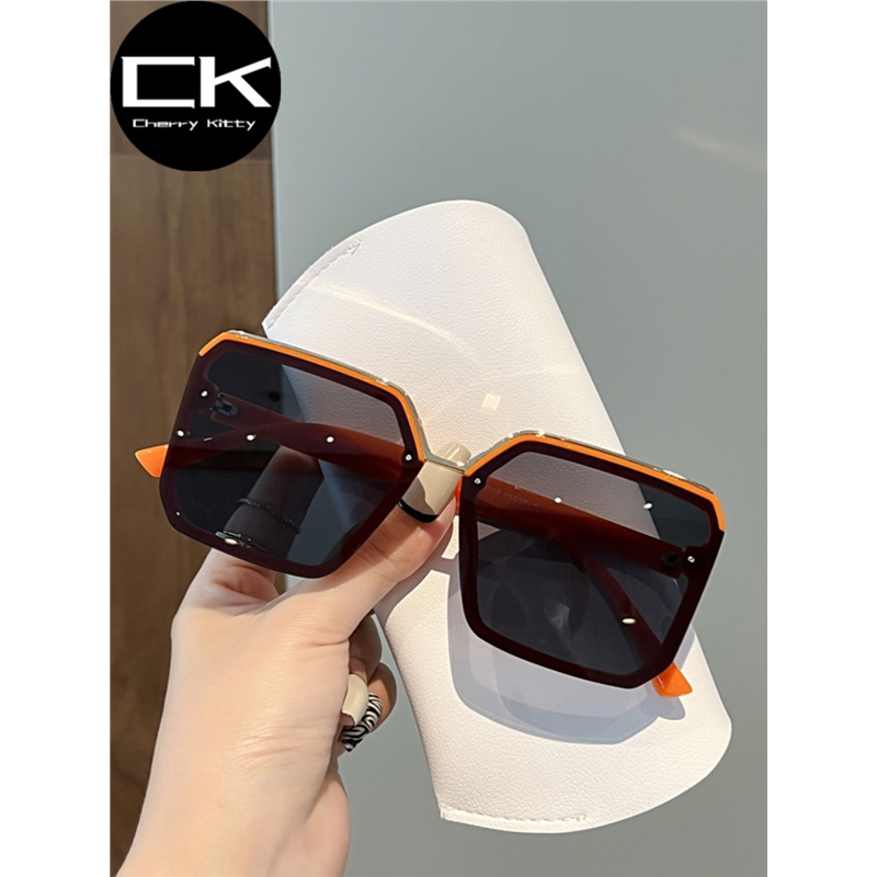 Cherry Kitty韩国高端墨镜女高级感ins大脸显瘦开车偏光太阳镜男