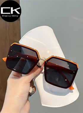 Cherry Kitty韩国高端墨镜女高级感ins大脸显瘦开车偏光太阳镜男