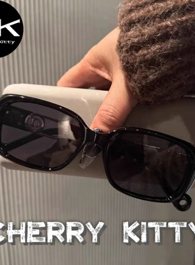 Cherry Kitty韩国复古猫眼眼镜太阳镜高级感女出游防紫外线男墨镜