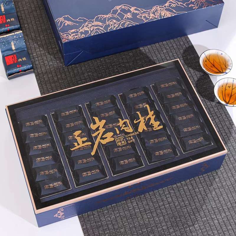 武夷大红袍正岩肉桂茶叶 浓香型礼盒装春茶肉桂乌龙茶叶 250g