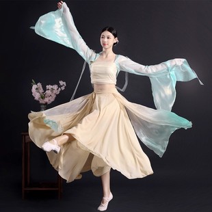 无艺一朵大左同款 仙气古典舞演出服纱衣森屿樱姬舞蹈飘逸练功服