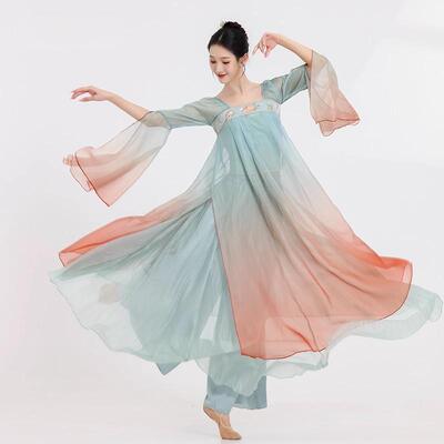 2025新款飘逸仙气古典舞舞蹈服
