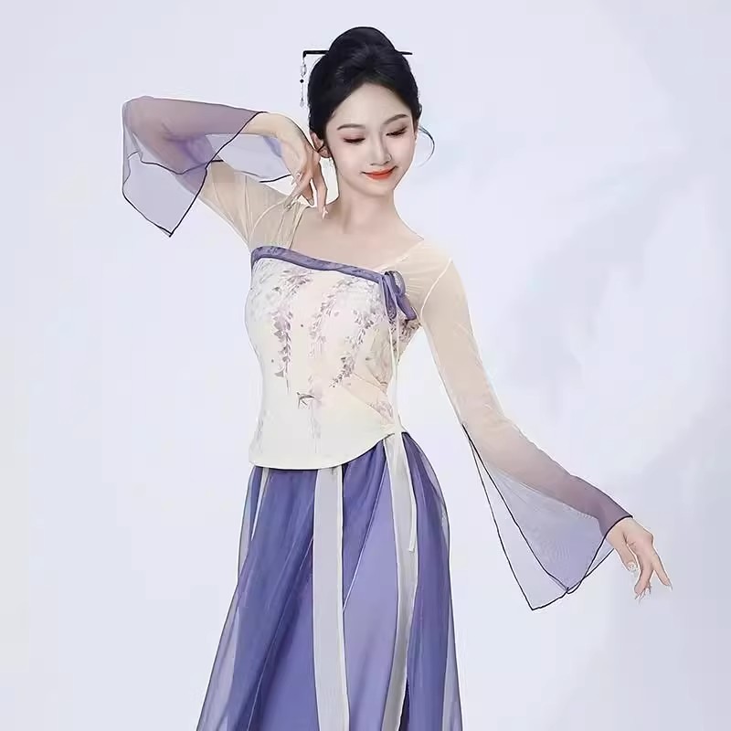 新款古典舞服装气质飘逸舞蹈服