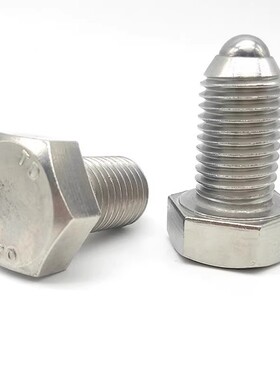 ZC107-3不锈钢外六角波珠螺丝螺栓型重载型球头柱塞BPHS4/6/8/12