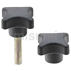 十字旋钮把手m6螺丝C-NCRM5/6/8/10-20/25/30/35/40加号手柄HAT01