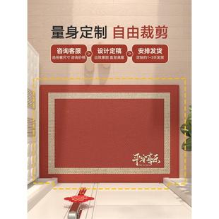 别家地垫入户门垫进门墅脚垫门口轻奢家IHL门垫防滑客用厅地毯用