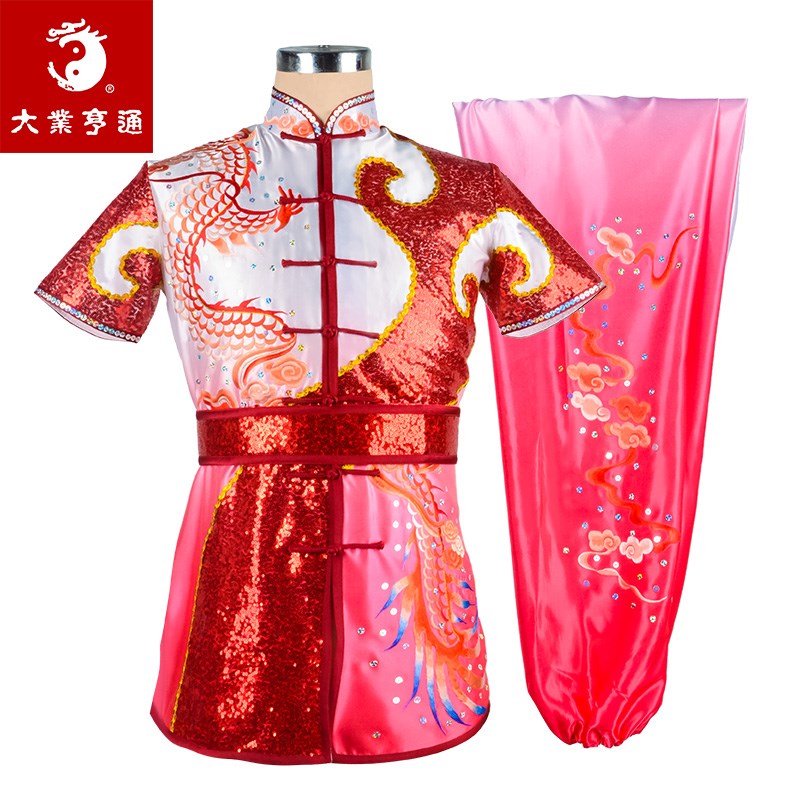 速发长中武术比赛服服赛儿童武术服演出竞男拳国风彩服