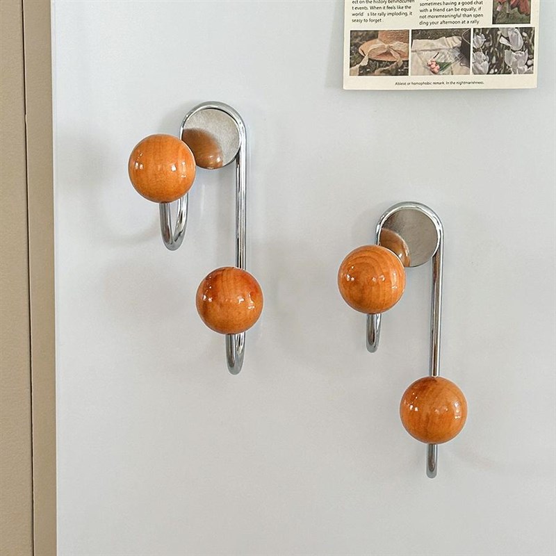 速发磁粘挂孔吸钩厨房墙壁免打钩挂勾门后壁挂免钉承重收纳钩