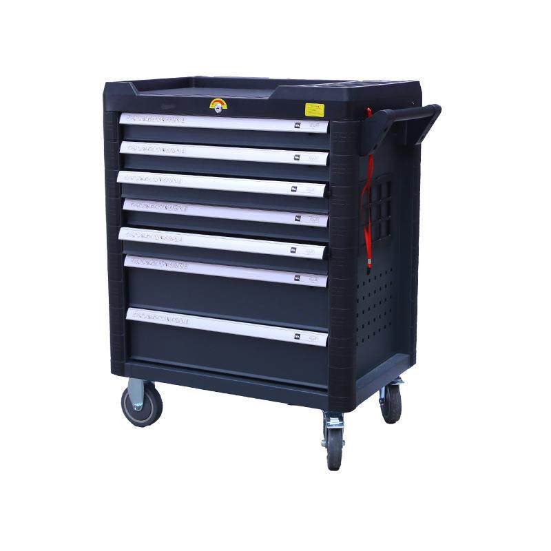 现货工具车工具柜p带轮七抽多功能汽修机修工具托盘五金置物柜