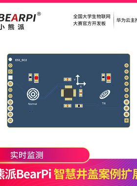 速发派BrPi开发板智慧井盖案例扩展板E5_SC2
