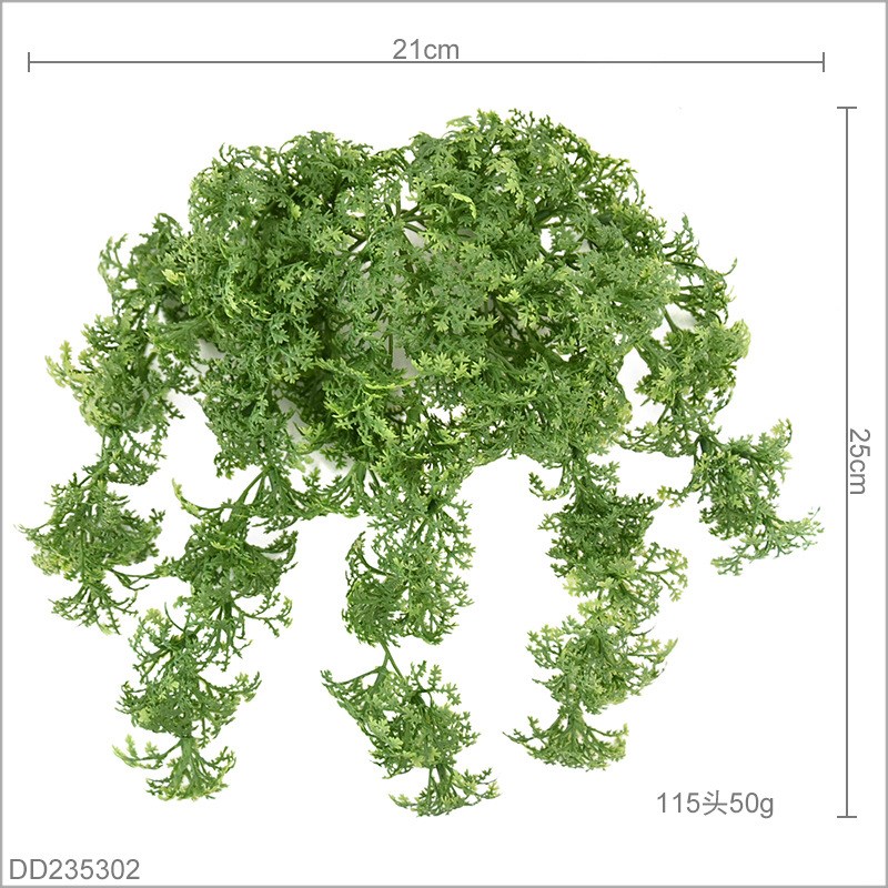 速发苔藓假水草小藤挂塑胶草假花植物墙布置微景观植物装饰草