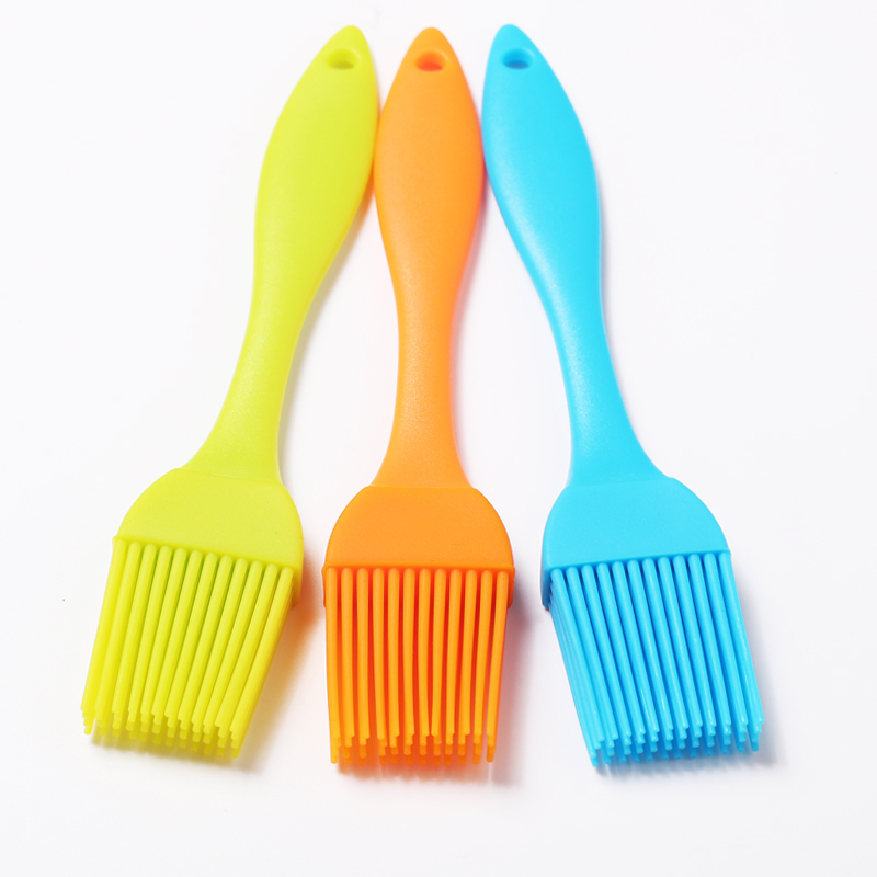 速发不掉毛硅胶刷烘焙披萨蛋糕刷子厨房油烙刷饼烤烤煎烧抹酱刷油