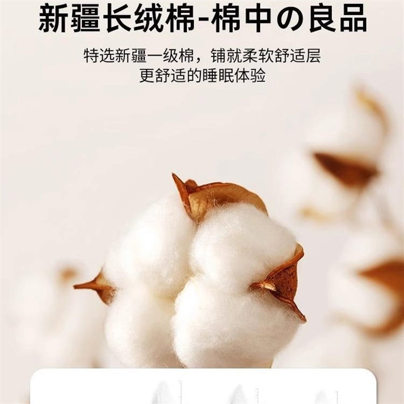 速发棉花床垫软学家用人褥垫榻榻米垫子褥子宿舍垫生单床租房专用