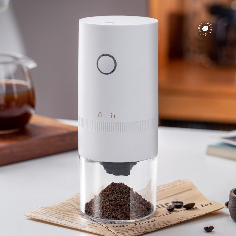 速发电研磨豆磨家用小型手动咖啡豆动磨机便携全自动研磨器手机咖