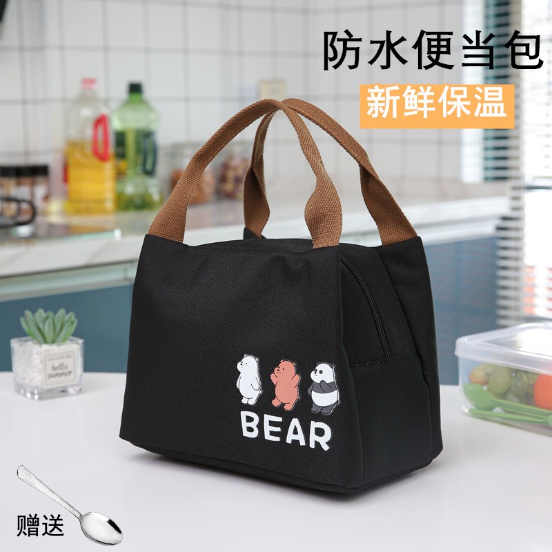 速发上班带饭包加厚铝箔保温袋包水便当防盒生饭学袋