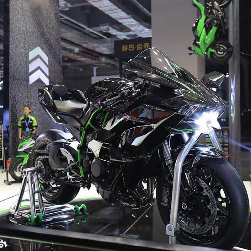 速发h2r摩托车跑车R双 R6小v6跑车地平线赛车 忍者1杠