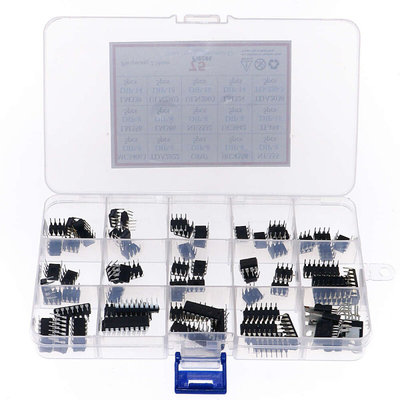 15种7 个5LM358 LM386 ULN2003 LM324 NE555直插集成电路IC芯片包