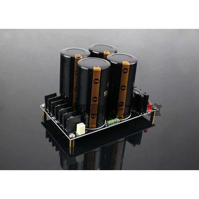 成品肖特基rili 10000uf125V四电容滤波电源板120A整流滤波电源板