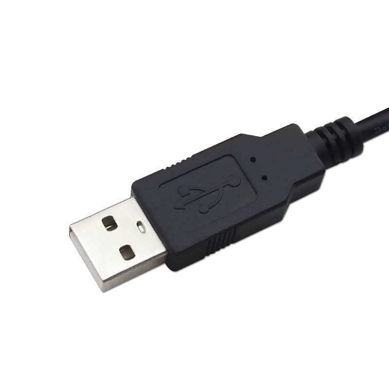 USB一分二充电线1公分2母电源线支持3A电流一拖二USB公对母延长线