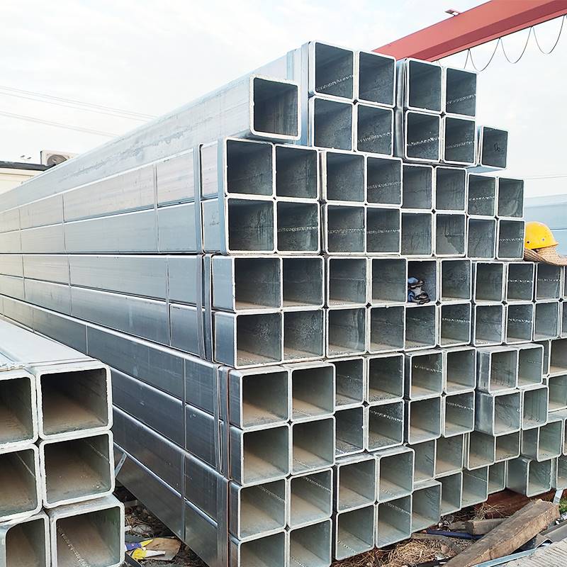 热镀锌方管80*80方管钢材镀锌管钢管Q235B黑铁方管矩形管方钢管材