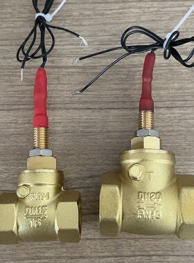 止回挡板式DN15/20/25/32水流开关4/6分流量控制传感器感应开关