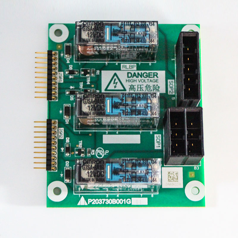 三菱凌云电梯配件P203730B001G01继电器板 全新原装印板 实物拍摄