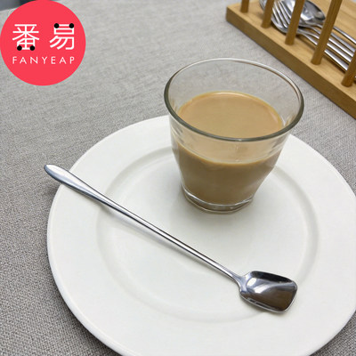 勺子/搅拌C1pn008-长柄咖啡搅拌勺子甜品勺小铲长柄勺调酒勺子