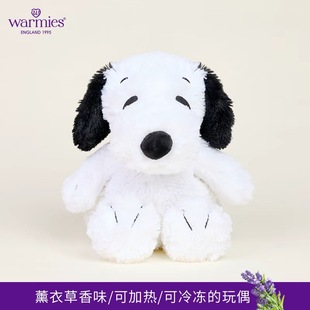 英国warmies史努比玩偶薰衣草香可加热冷冻安抚公仔生日礼品情侣