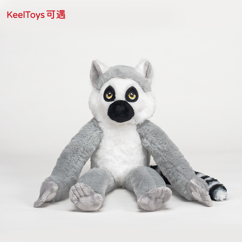 英国Keeltoys(可遇)长狐猴毛绒公仔玩偶玩具婴幼儿睡觉玩具小猴子