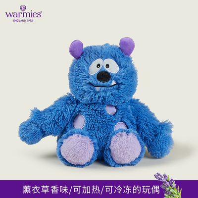 官方正品warmies怪兽玩偶