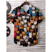 short sleeved 男士 shirt printed 印花短袖 3D数码 digital 衫