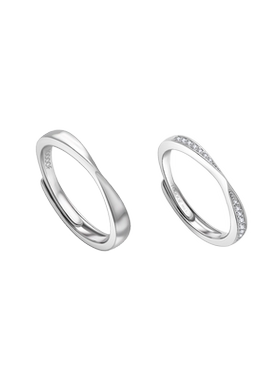 不掉色可过测钻笔超闪正莫桑戒指