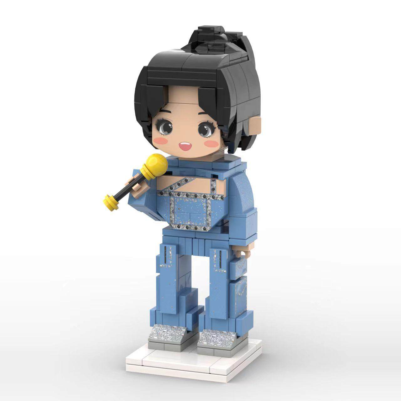 积仔照片定制积木人像手工diy明星款式专属男女生创意品生日礼物
