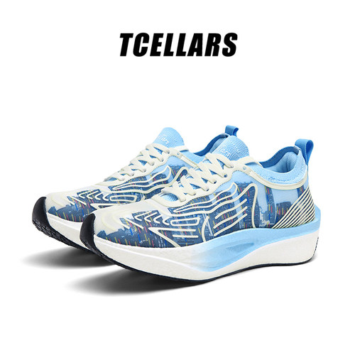 TCELLARS跑步鞋男2026新款夏季跑步减震轻便软底超轻女休闲运动鞋