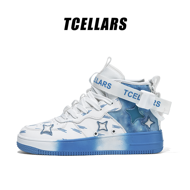 TCELLARS中帮男鞋百搭运动休闲鞋
