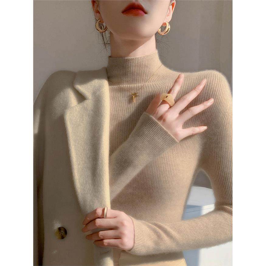 一线成衣无缝一体高领打底衫女秋冬内搭性感针织新款百搭紧身毛衣,个性定制/设计服务/DIY,棉服工装,淘宝优惠券,粉丝福利购,淘宝优惠卷