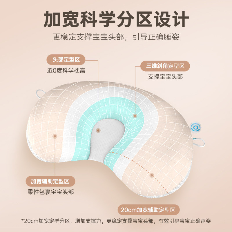 P.Health碧荷婴儿枕头枕套 碧荷婴儿定型专用枕套(不含枕芯)