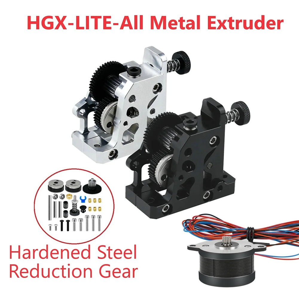 3D打印机配件HGX-LITE挤出机CR10/Ender3/3 V2系列全金属减速齿轮