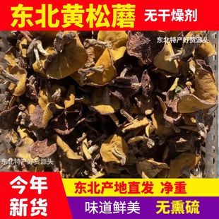 松蘑东北特产野生蘑菇干货松菇粘蛾子松蛾粘团子正宗新鲜长白山