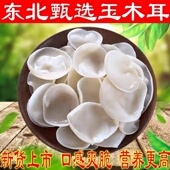 新货东北长白山白玉木耳无根白木耳小碗耳黑木耳银耳干货250g 包邮