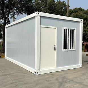 集裝 活動板 修辦公室移動集成房屋框架組裝 箱住人箱房廠家直供帶裝