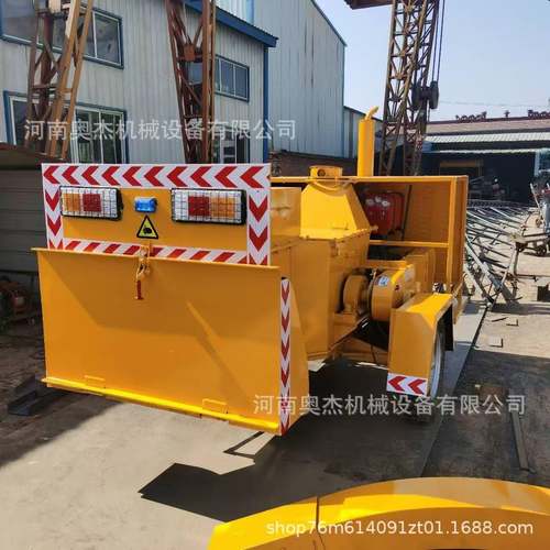 柴油移动式树枝粉碎机小区绿化果园干湿两用枝条粉碎机小型碎枝机