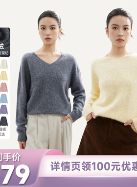 【所有姐姐的衣橱直播间】MEET SWEETBOY 拉绒羊绒羊毛衫针织毛衣